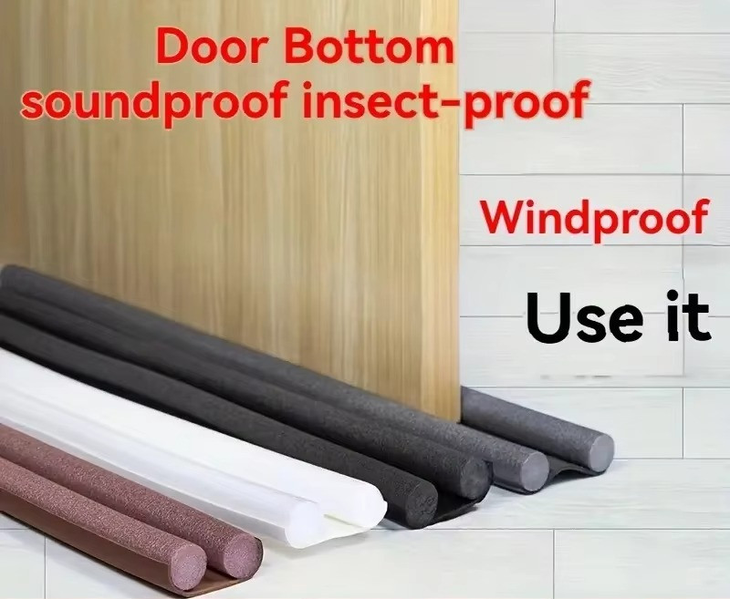 Door Seals Sweep Weather Stripping Under Door Bottom Insulation Draft Stoppers