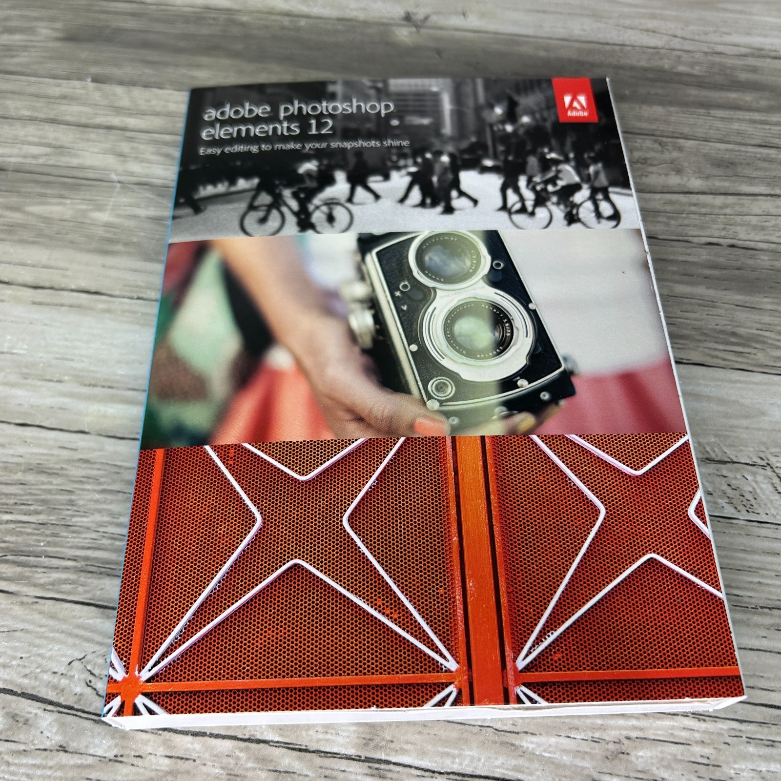 Adobe Photoshop Elements 12 Windows Mac OS CD Rom With Manual/Key Serial