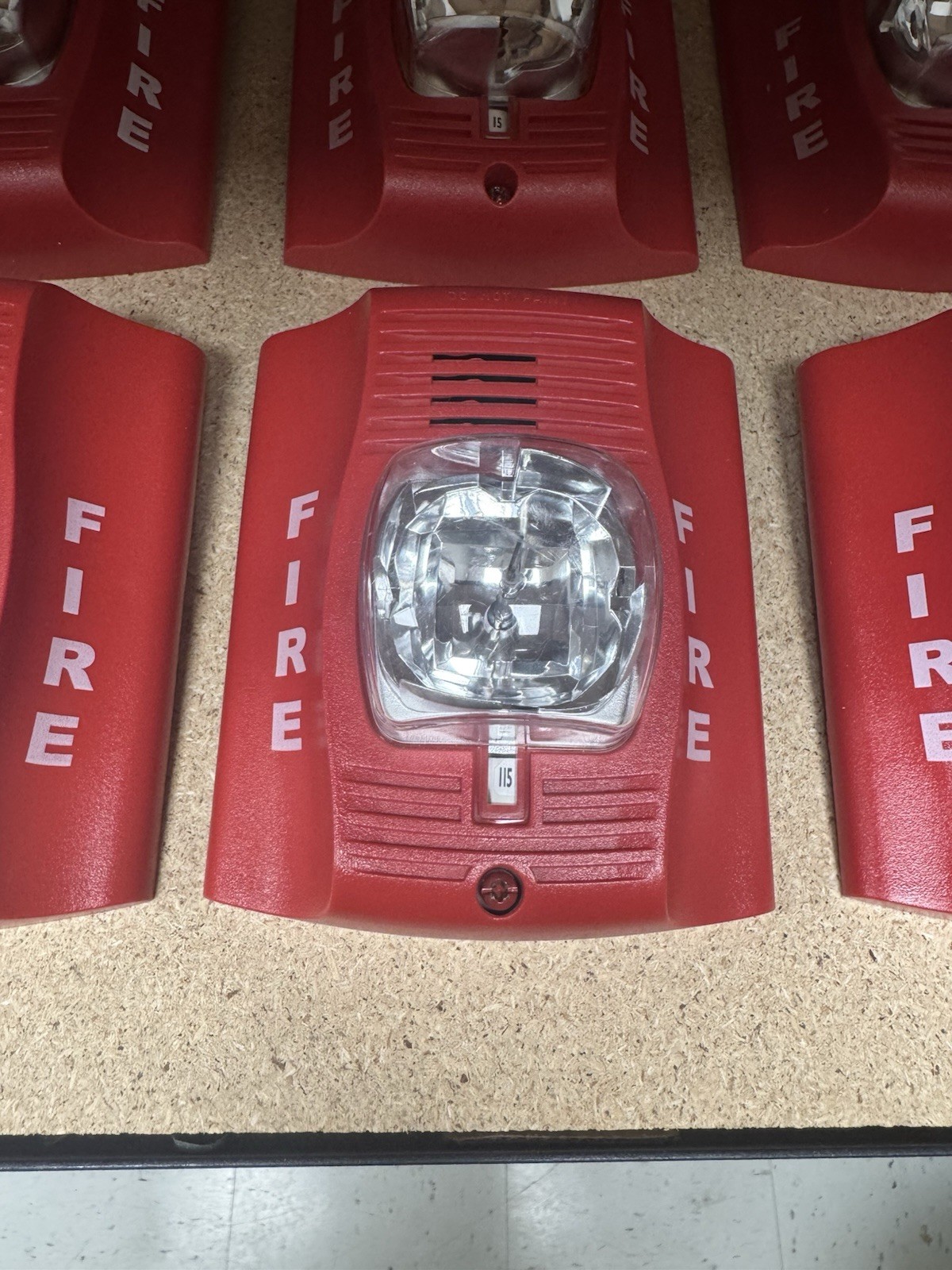 System Sensor P2R Horn Strobe - Red, Wall Mount - FREE SHIPPING!