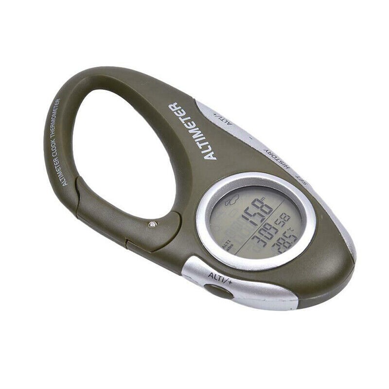 8 In 1 Multi-Function Digital Altimeter Barometer Climbing Outdoor Thermometer