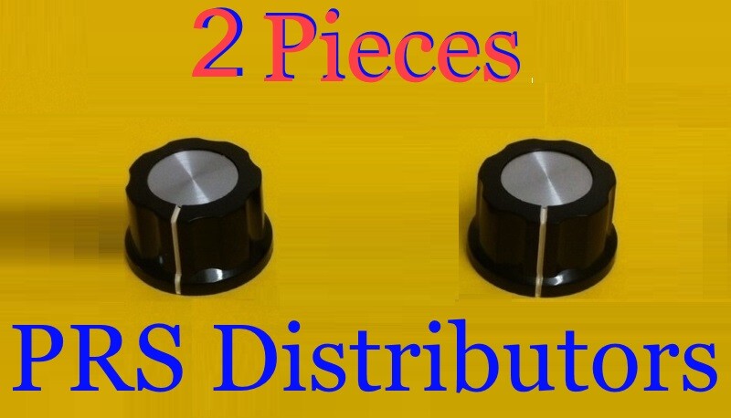 Potentiometer Knob Volume Cap Knob Rotary Knob with Pointer and Hole 2 Pieces