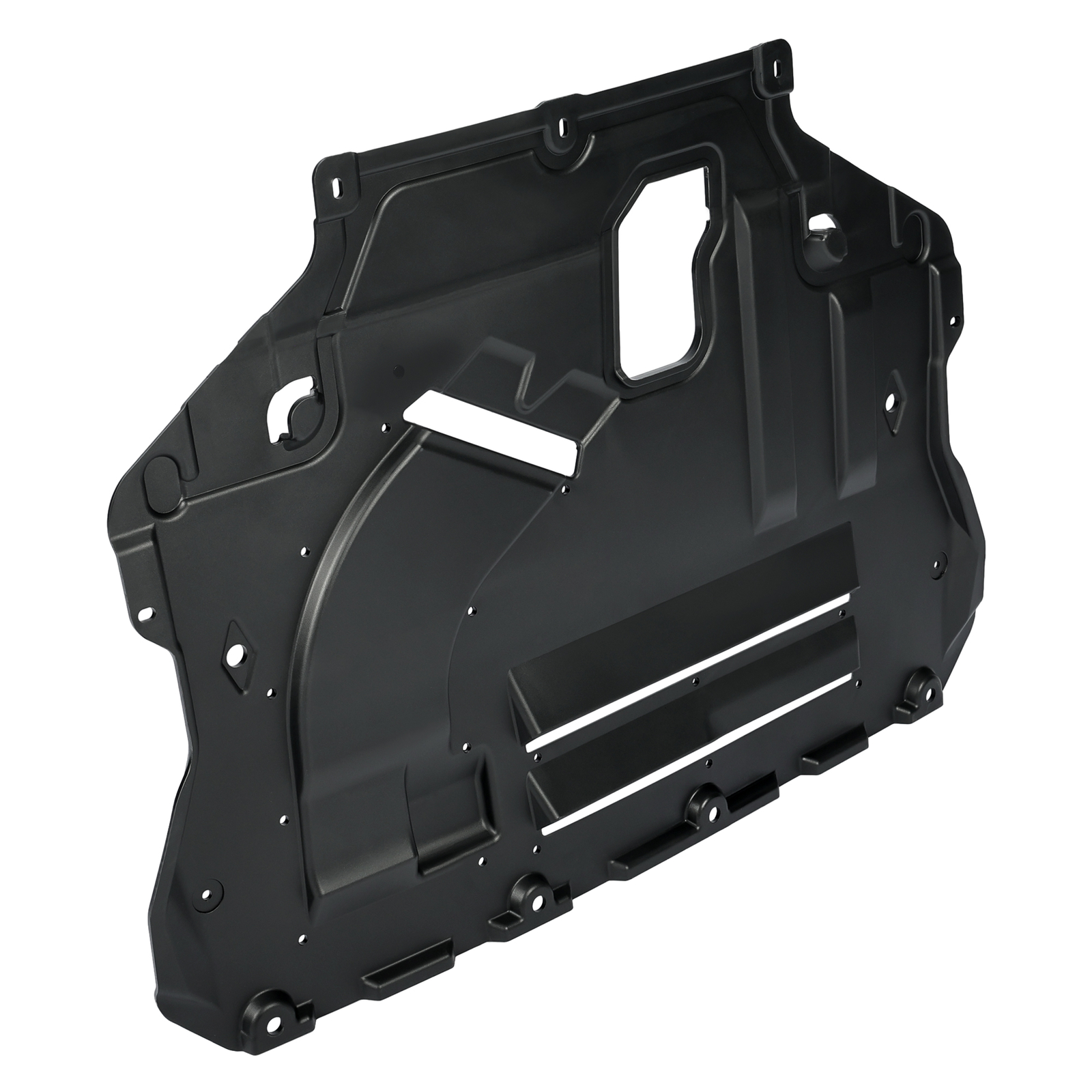 For Ford Escape 2013-2019 Engine Splash Shield Auto Under Guards Mudguards Black