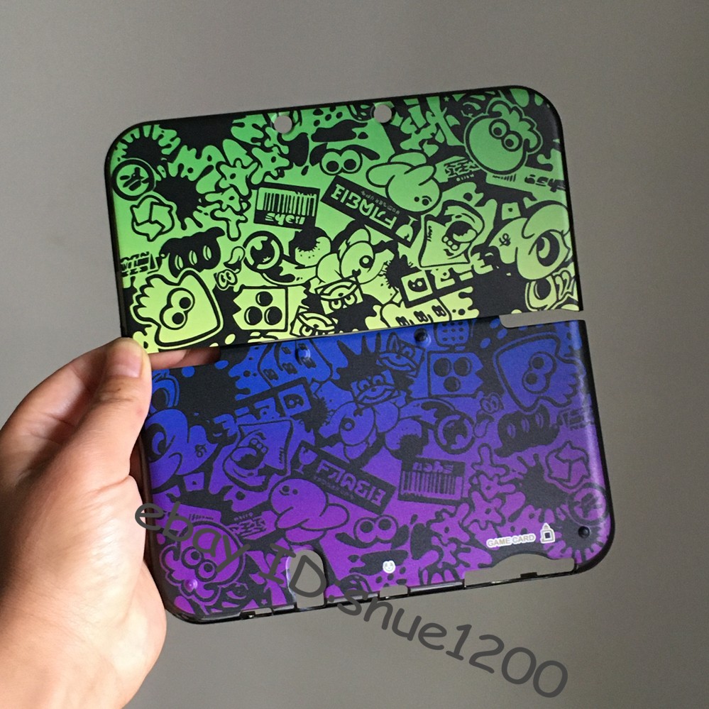 Custom Graffiti Pattern For New Nintendo 3DS XL LL Top Bottom Protective Case