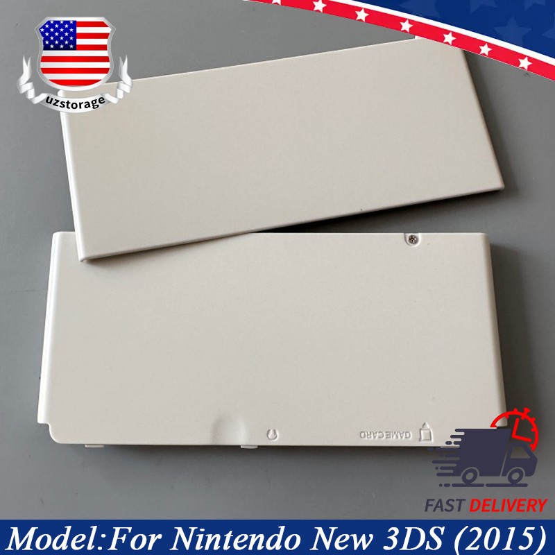 NEW Front + Back Cover Housing Shell Case Faceplate For Nintendo New 3DS White
