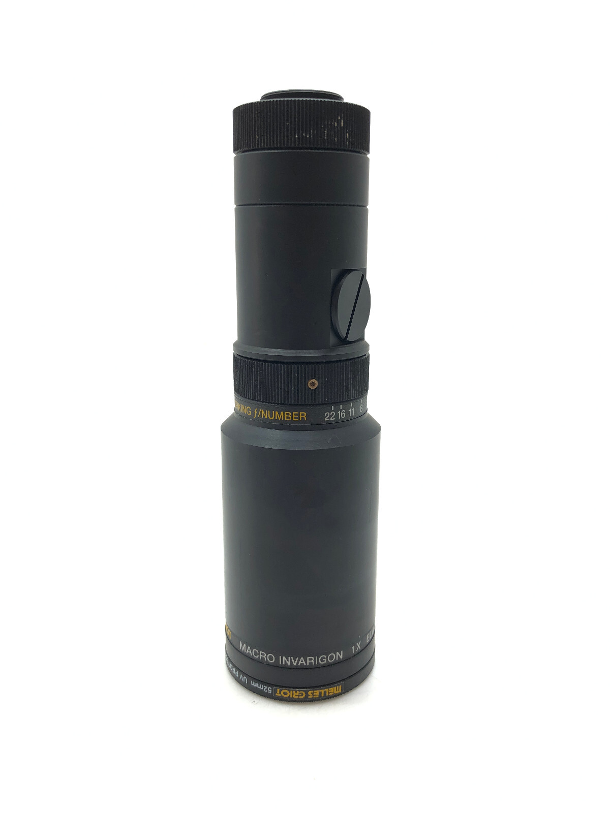Melles Griot Invarigon 59 LGN 701 ELWD 1X Magnification Macro Lens w UV Filter