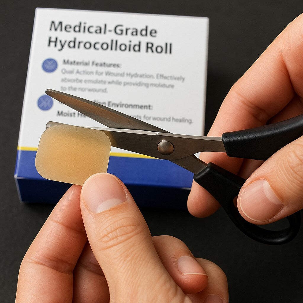 Medical-Grade Hydrocolloid Roll — Extra-Large Wound Patch