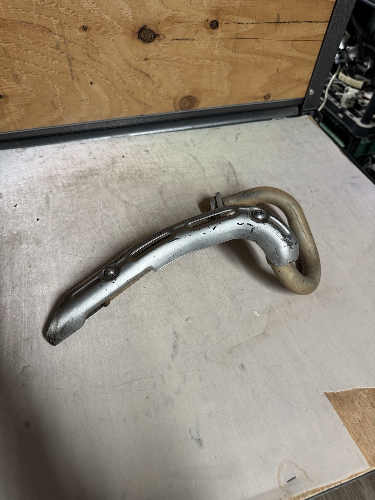 08-22 KAWASAKI KLX 140 KLX 140L OEM STOCK EXHAUST HEAD PIPE HEADER 18088-0429