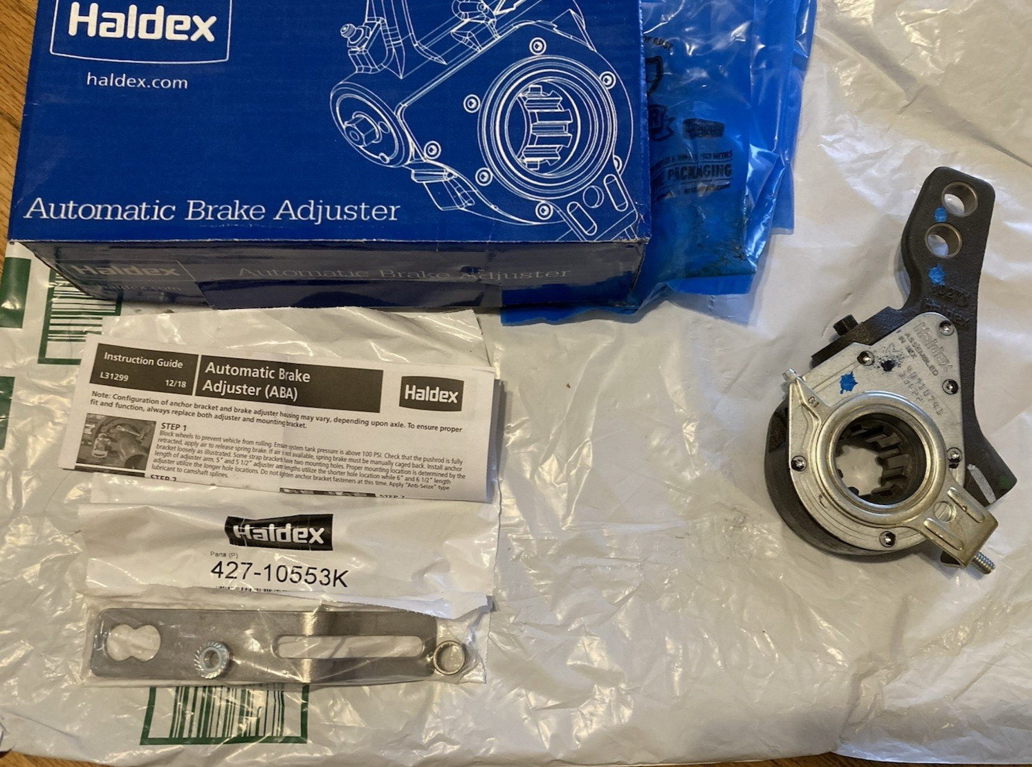 Haldex Automatic Slack Adjuster P/N: 5396 - 40010142