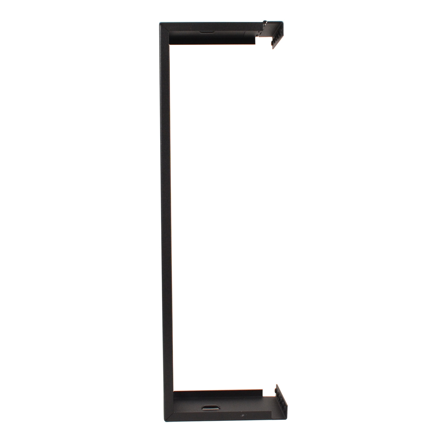 19" Two Space 2U Steel Wall Mount Hinged Swing Out Patch Panel Bracket 6" Deep