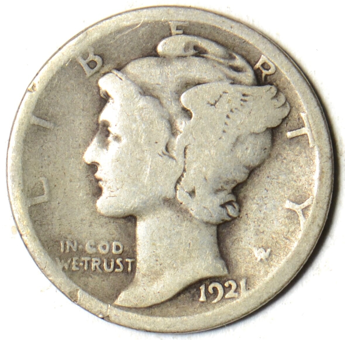 1921 Mercury Dime - Key Date