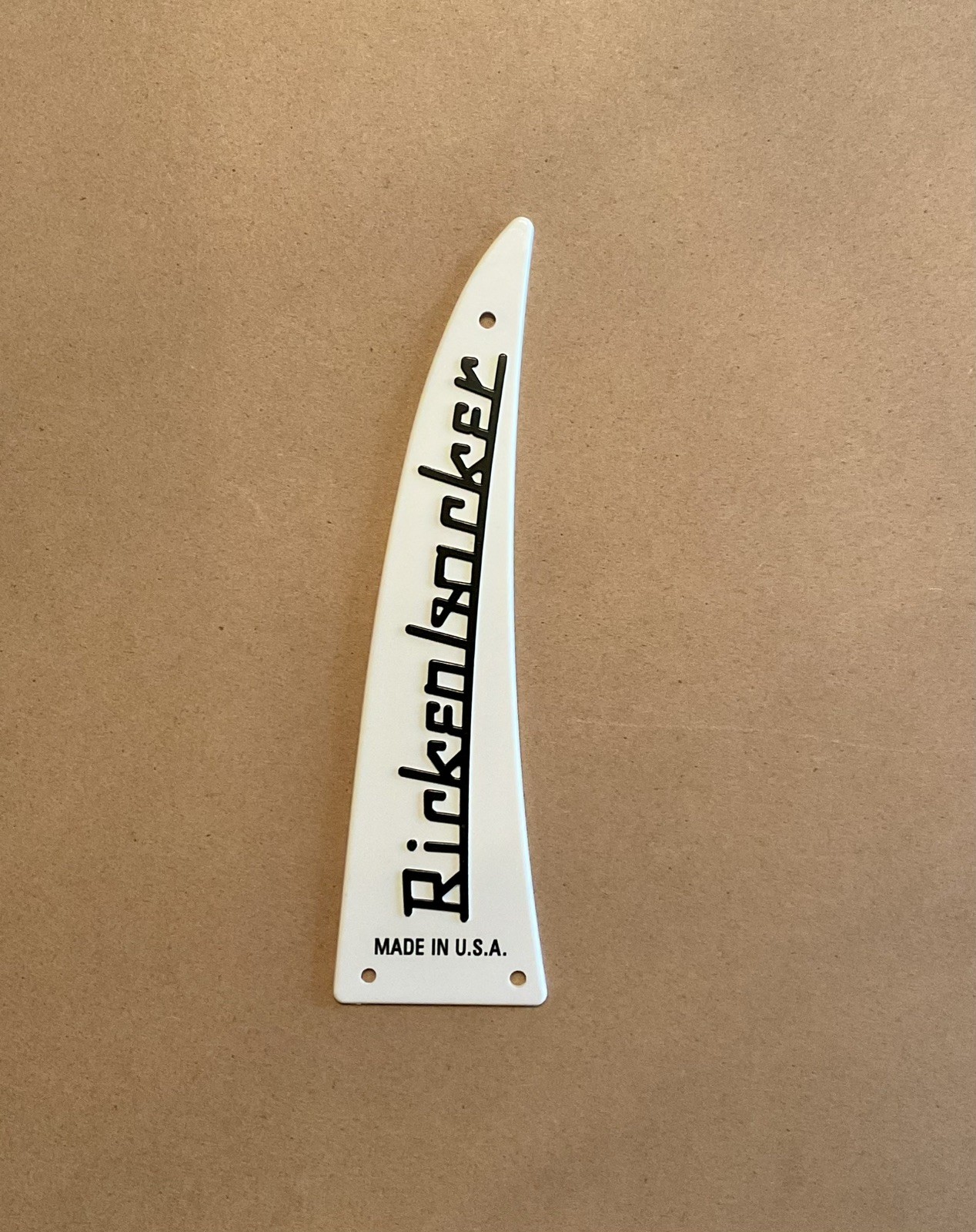 Rickenbacker Truss Rod Cover White for Guitar Bass Rick Ricken