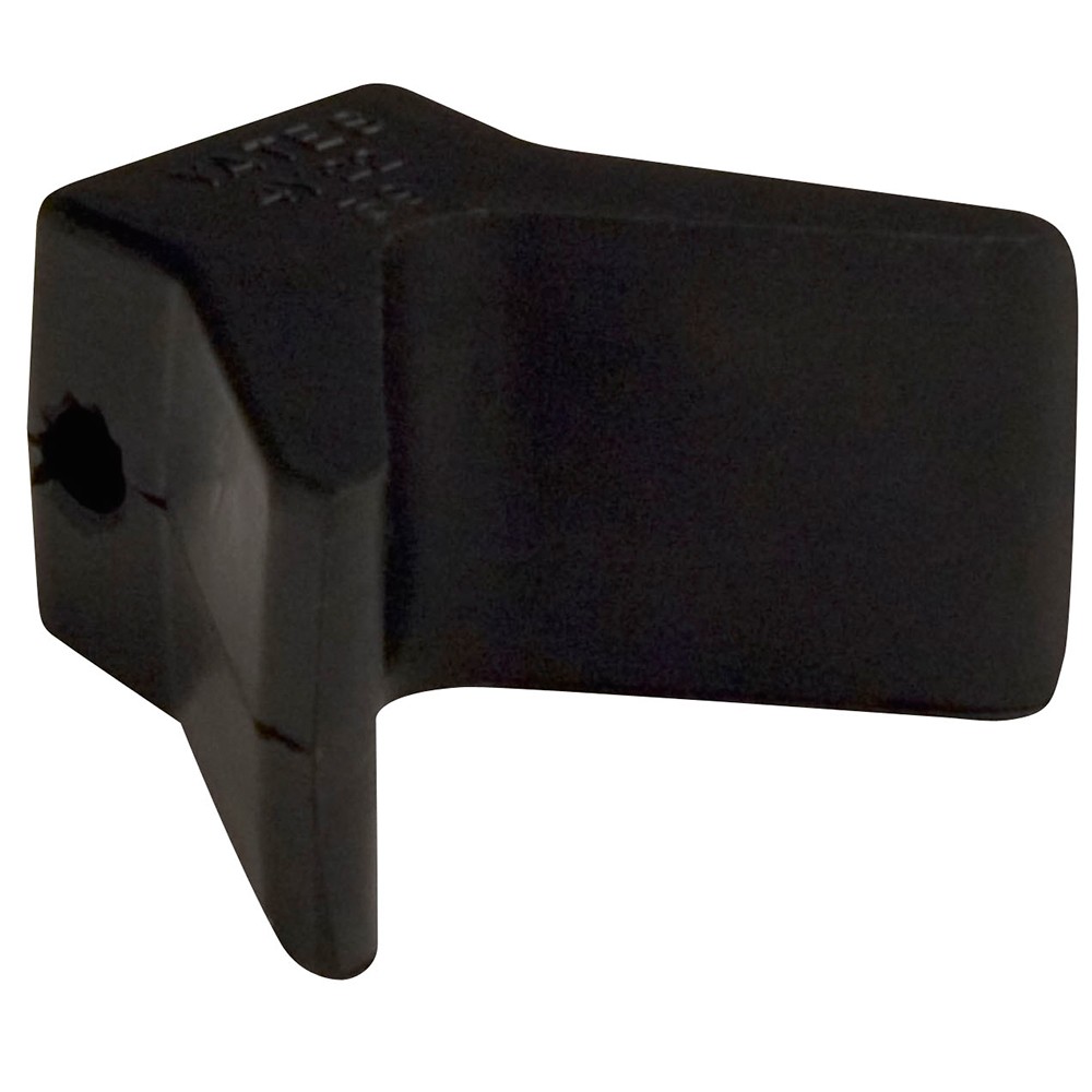 C.E. Smith Bow Y-Stop - 2" x 2" - Black Natural Rubber CE SMITH 29552  Expedited
