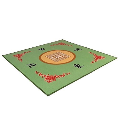 THY COLLECTIBLES Universal Mahjong/Paigow/Card/Game Table Cover - Green Mat 31.