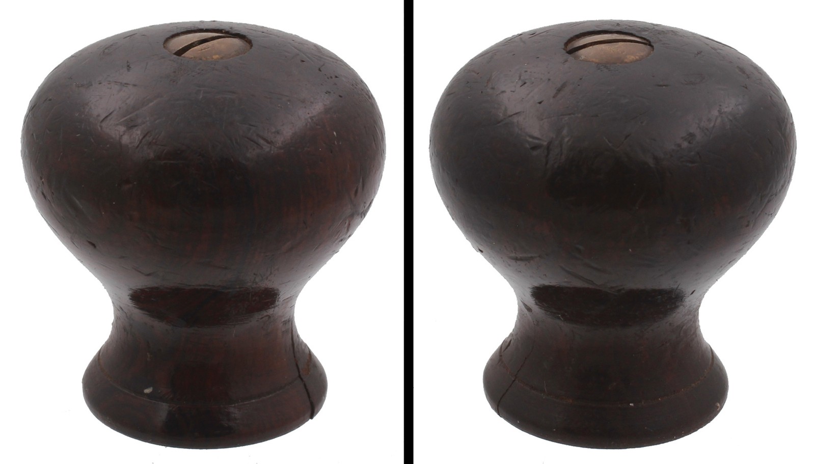 Orig. Rosewood Low Knob for Stanley No. 5 Plane - Early Type 5 -mjdtoolparts