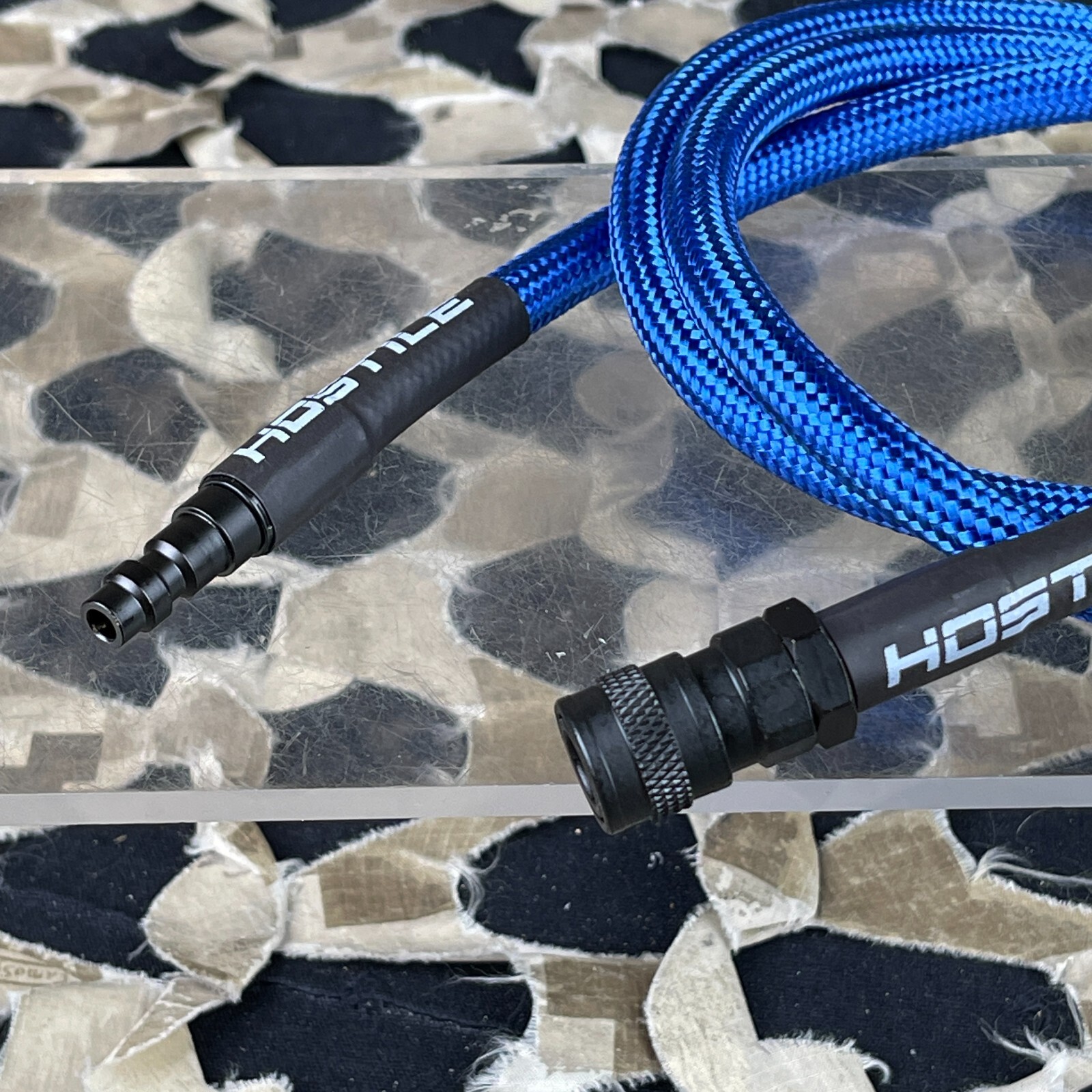 NEW HK Army Hostile AWS 42" Airsoft HPA Flex Line - Blue