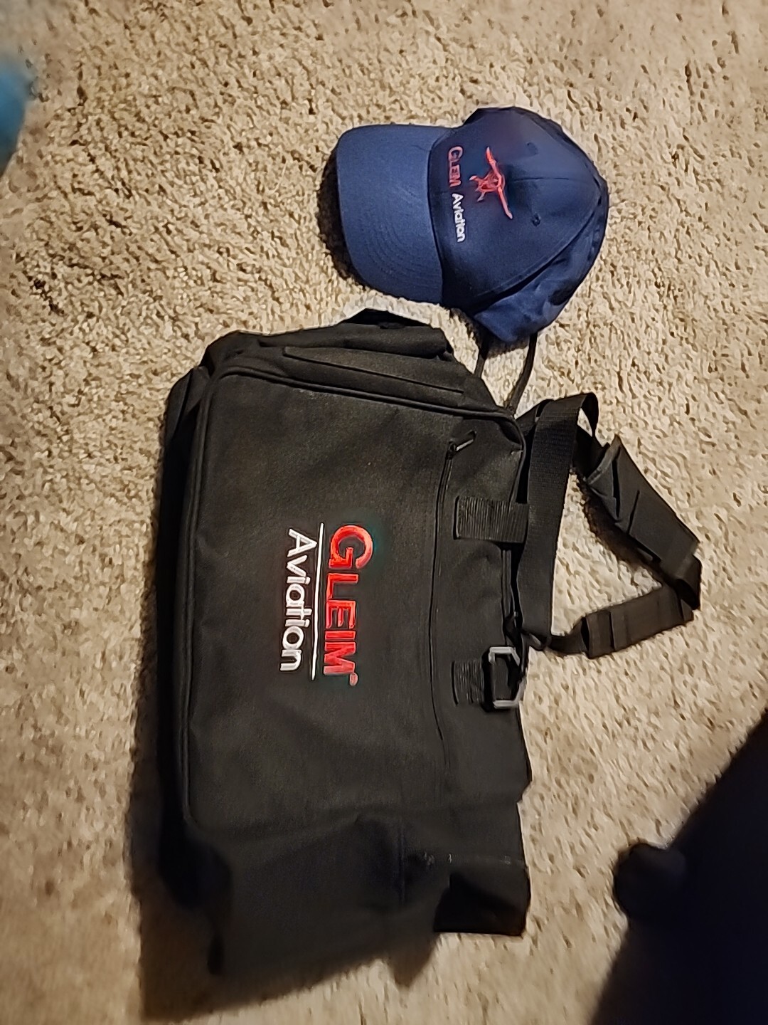Hat Gleim Aviation Padded Flight Bag - Pilot Flight Bag w/ Headset Compartment