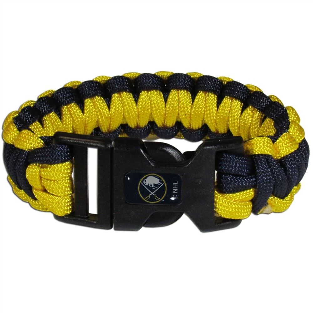 Bufflao Sabres Paracord Survival Bracelet Sport Jewelry Strap NHL Hockey Team