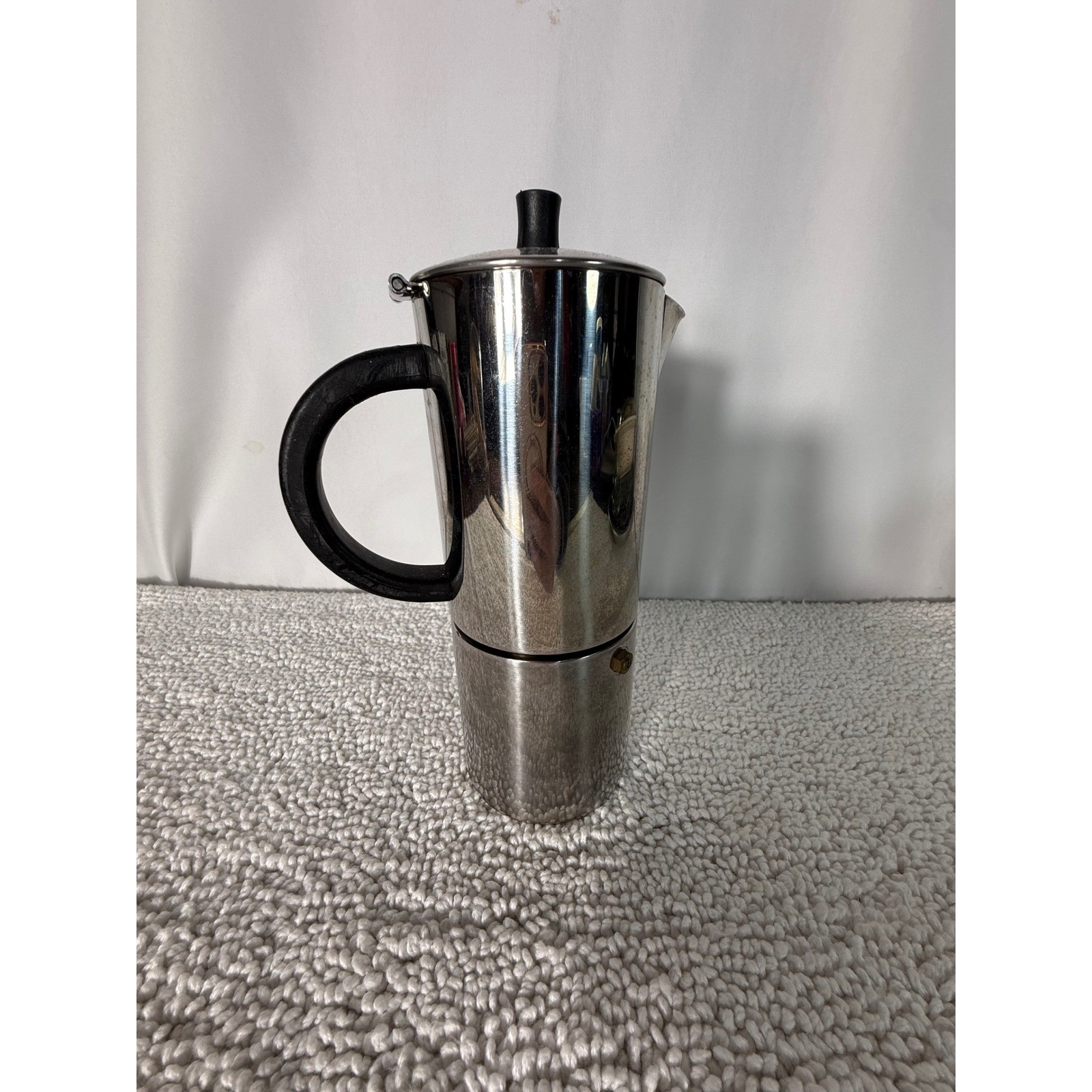Il Mulino New York Stainless Steel Stovetop Espresso Maker Induction Moka Pot