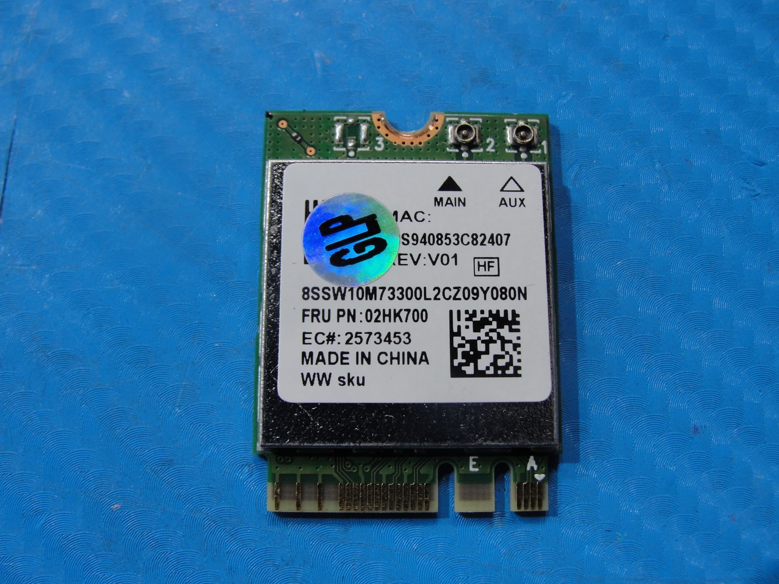 Lenovo ThinkPad E14 14" Genuine Wireless WiFi Card 02HK700