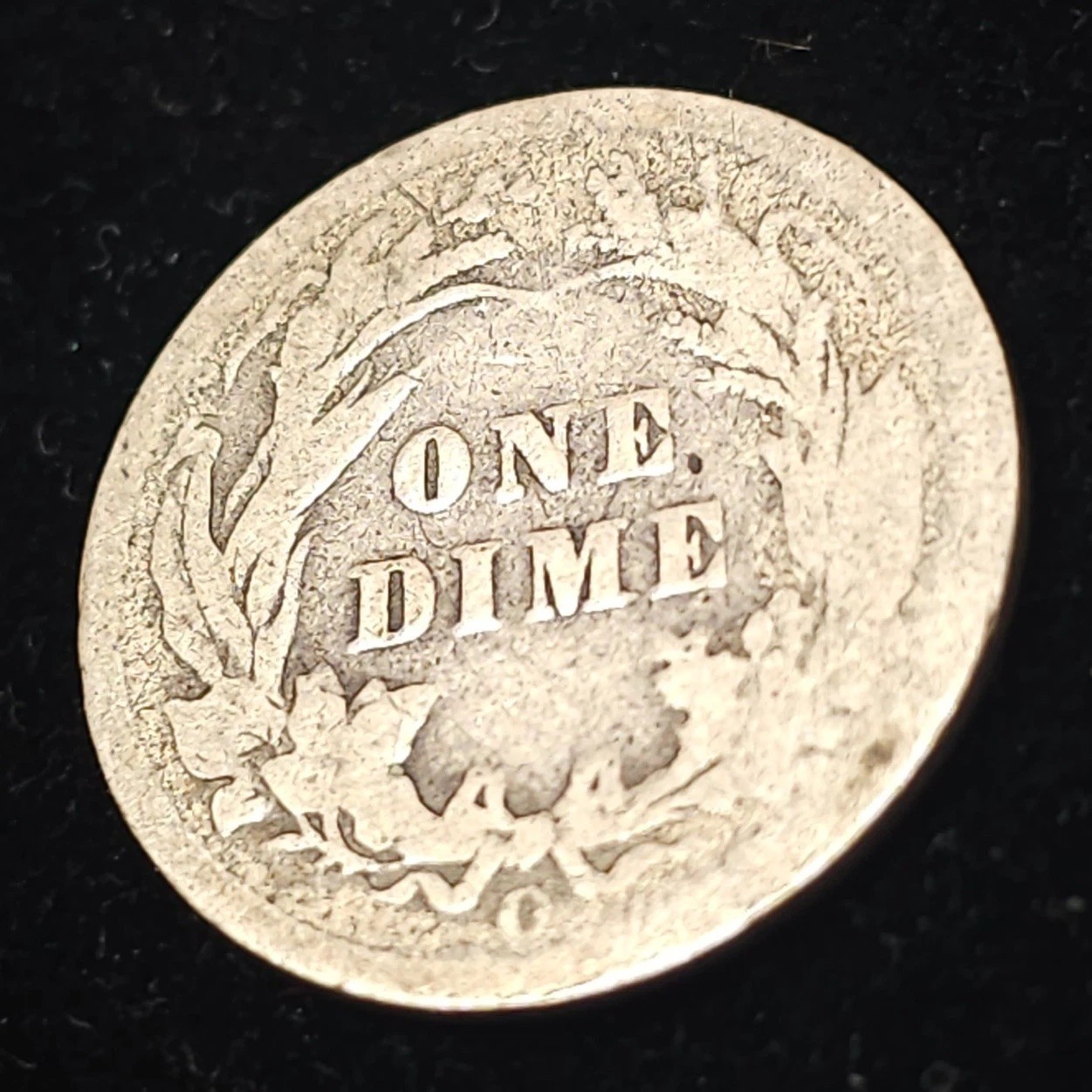 1896-o Barber Dime /. scarce date