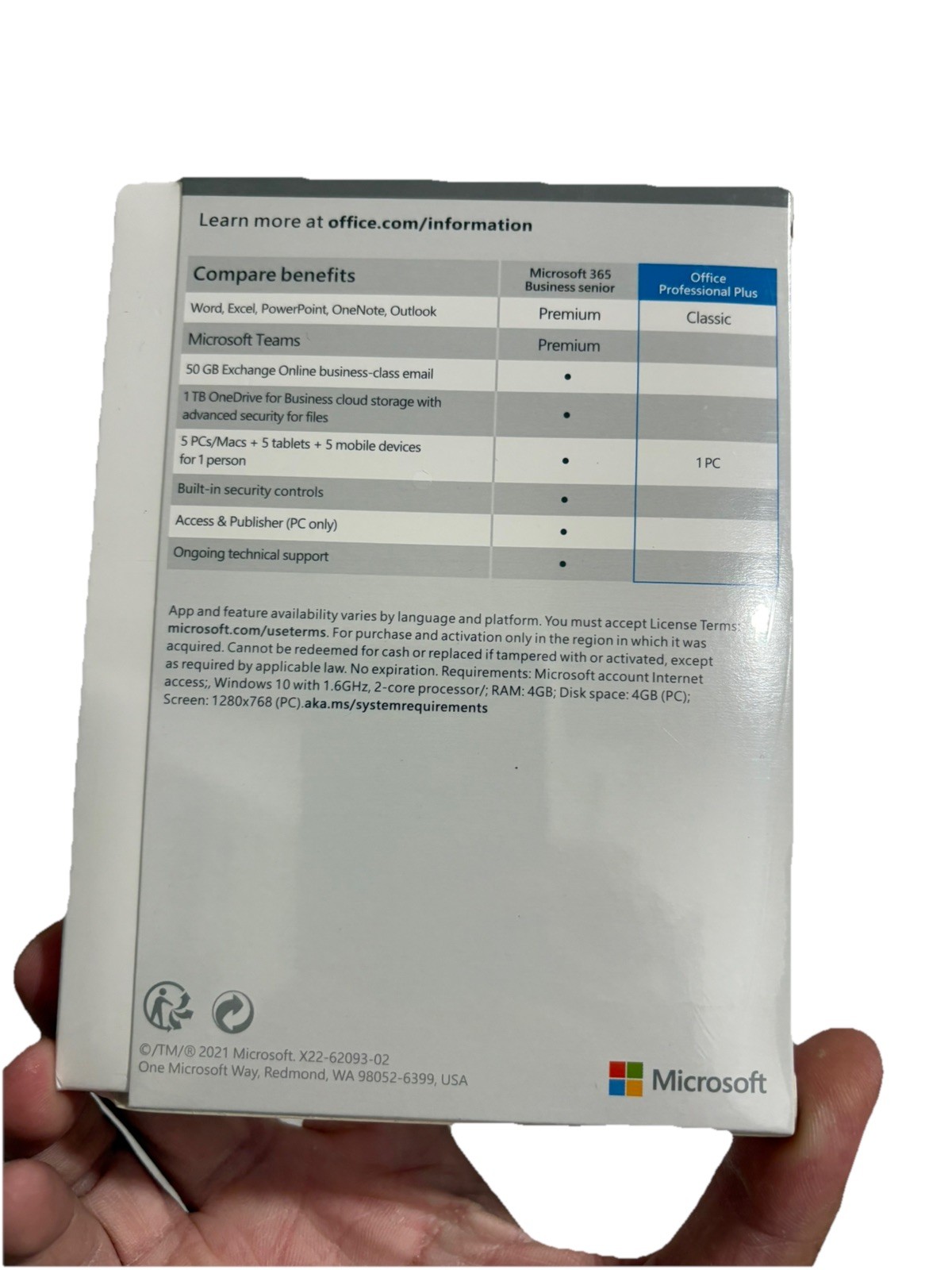 Microsoft Office 2021 Professional Plus - USB - New Sealed Retail Package