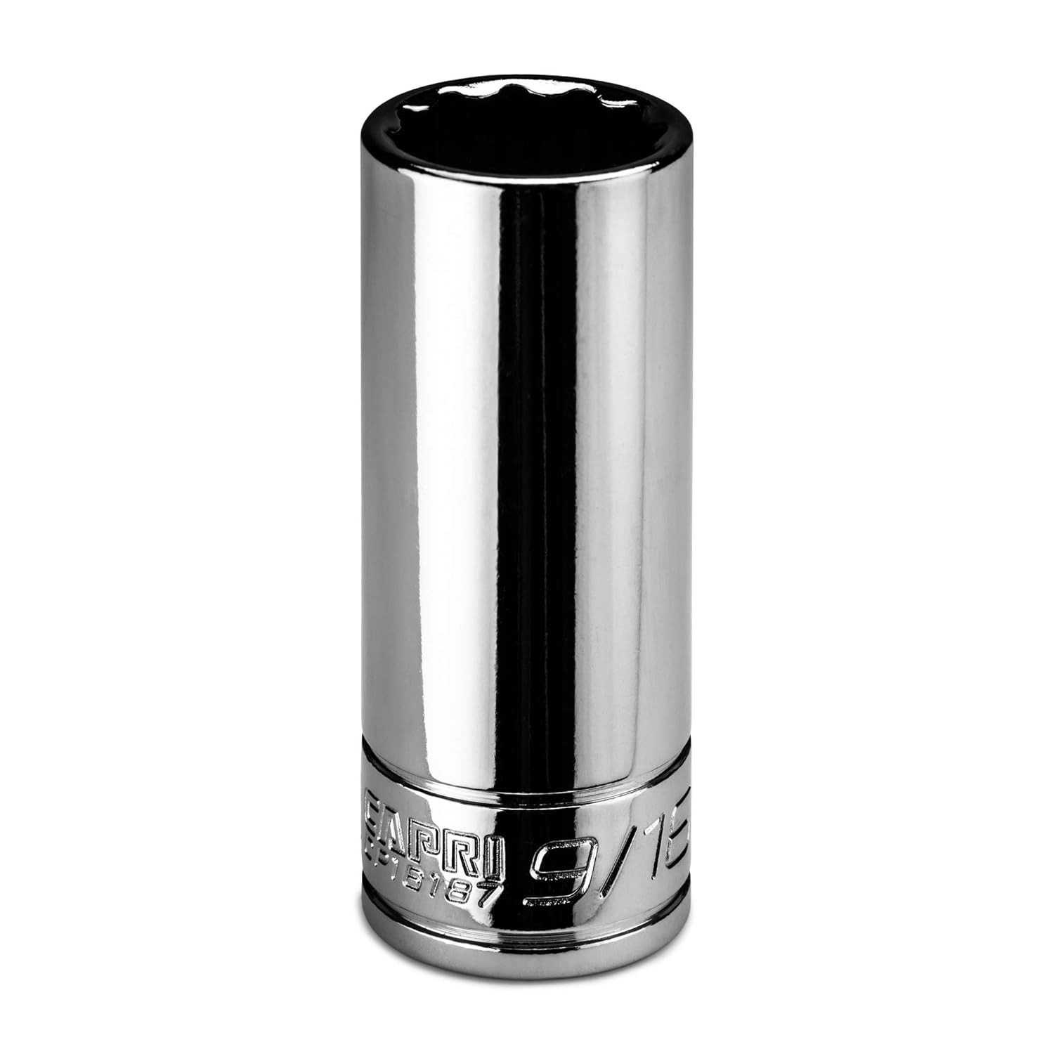 Capri Tools 9/16 In Deep Socket 1/4 Drive 12 Point SAE