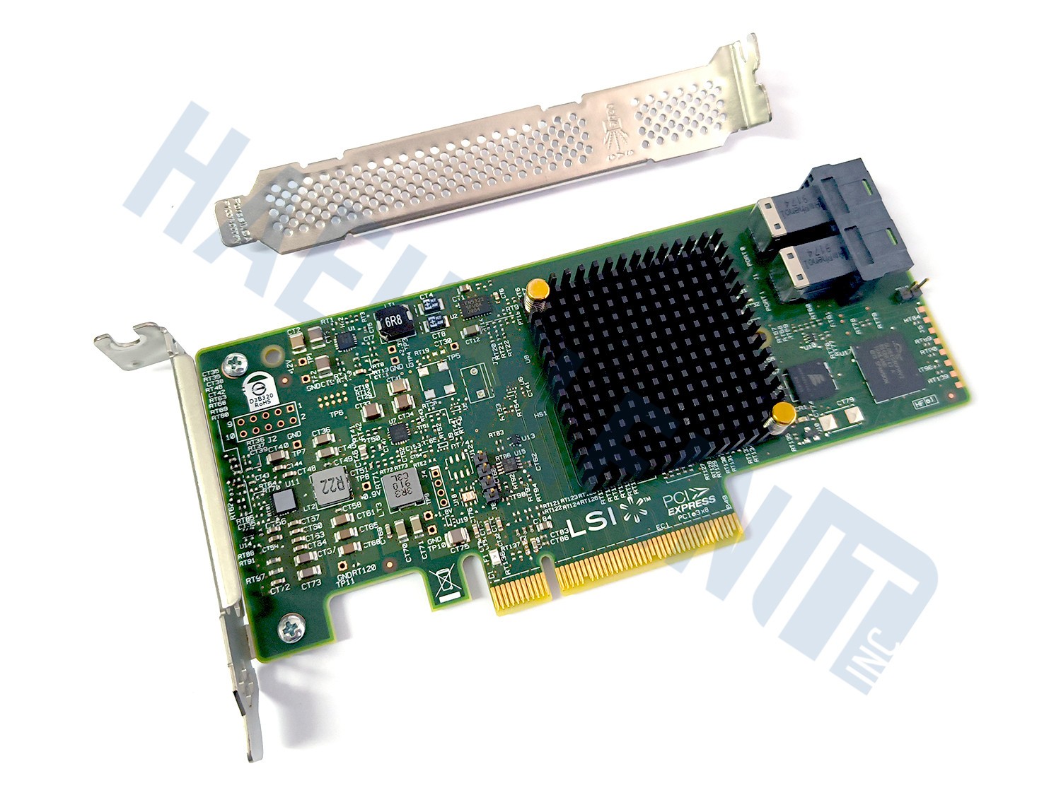 Genuine LSI Broadcom 9300-8i SATA / SAS HBA Controller P16 IT Mode 12Gb PCIe ZFS