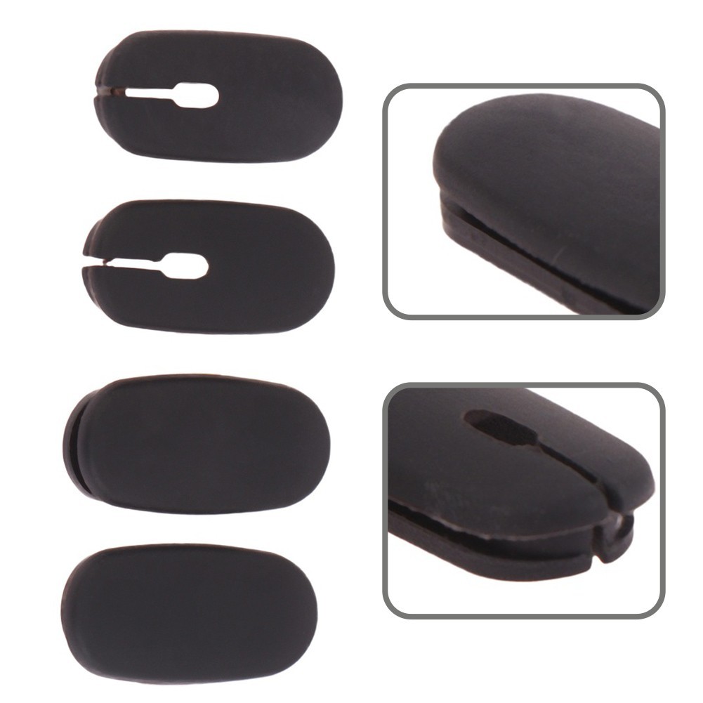 2pcs Rubber Stopper for Carbon Frame Oval Cable Holes Brake for shift Systems