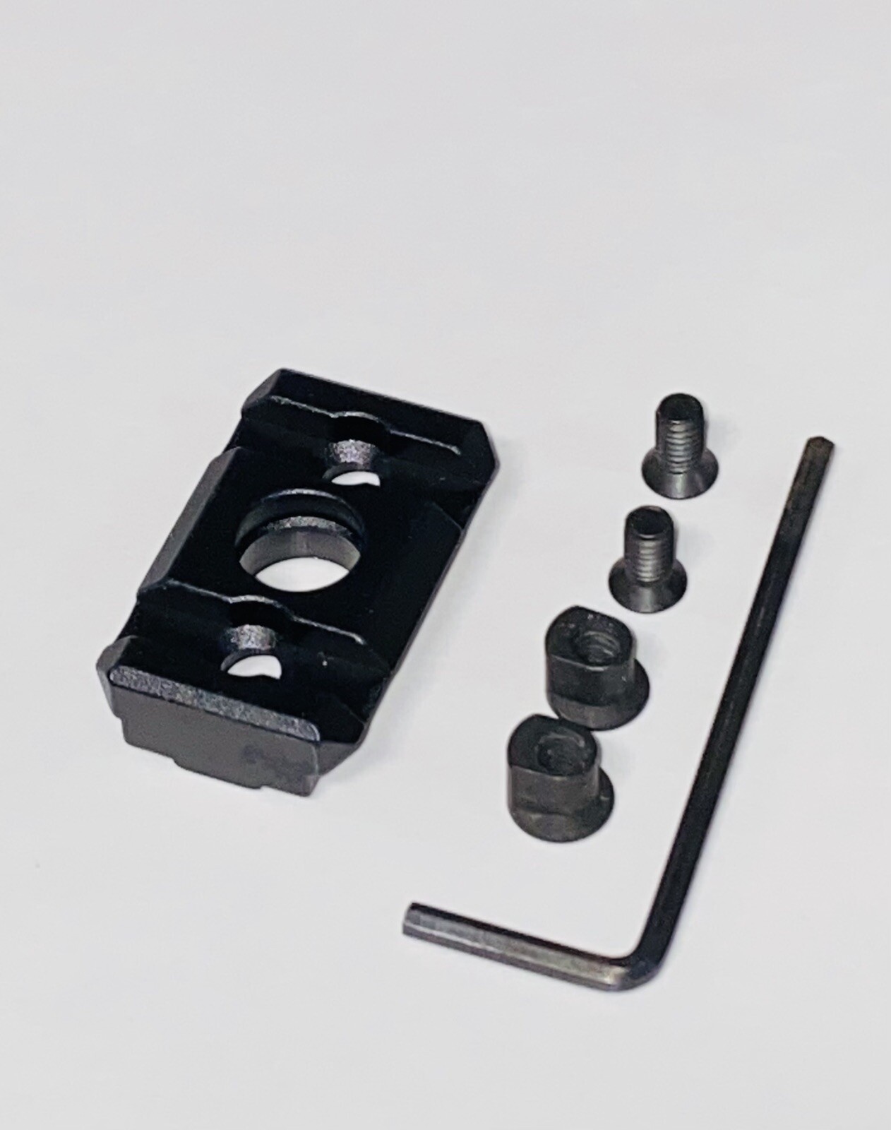 Key Mod Rail Low Profile Standard QD Sling Swivel Adapter Rail Section Set