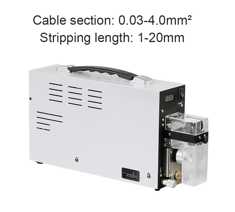 Electric Induction Semi-automatic Wire Cable Wire Stripper Machine 0.03-4.0mm²