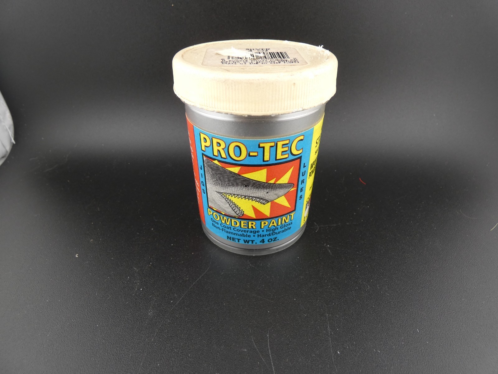 PRO-TEC POWDER PAINT 4 OZ JAR SILVER