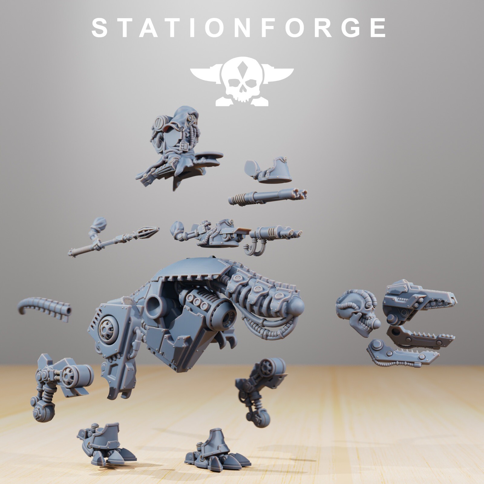 Scavenger Alpha Riders, Tech Adepts, Mech Division, Stationforge