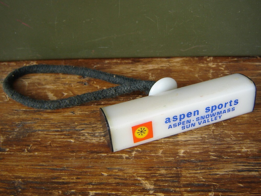 Vintage Ski Boot Tote Sun Valley Snowmass Aspen Sports Skiing Snowboard Mountain