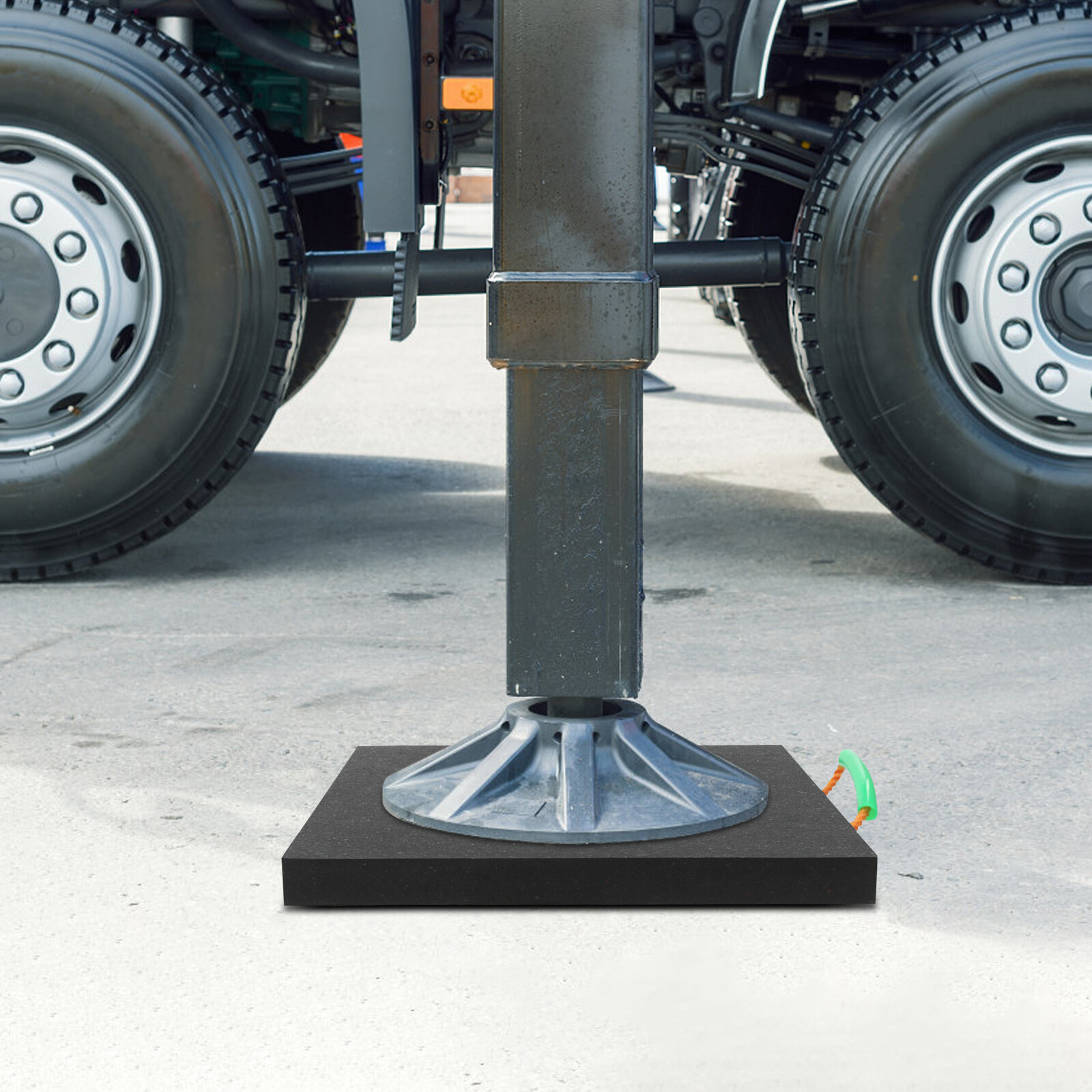 Medium Size Support Pad Heavy Duty Stabilizing Block Square Support Pad w/Handle