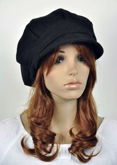 Fashion Cotton Women's Spring & Autumn Causal Visor Brim Hat Beanie R01 3-Color