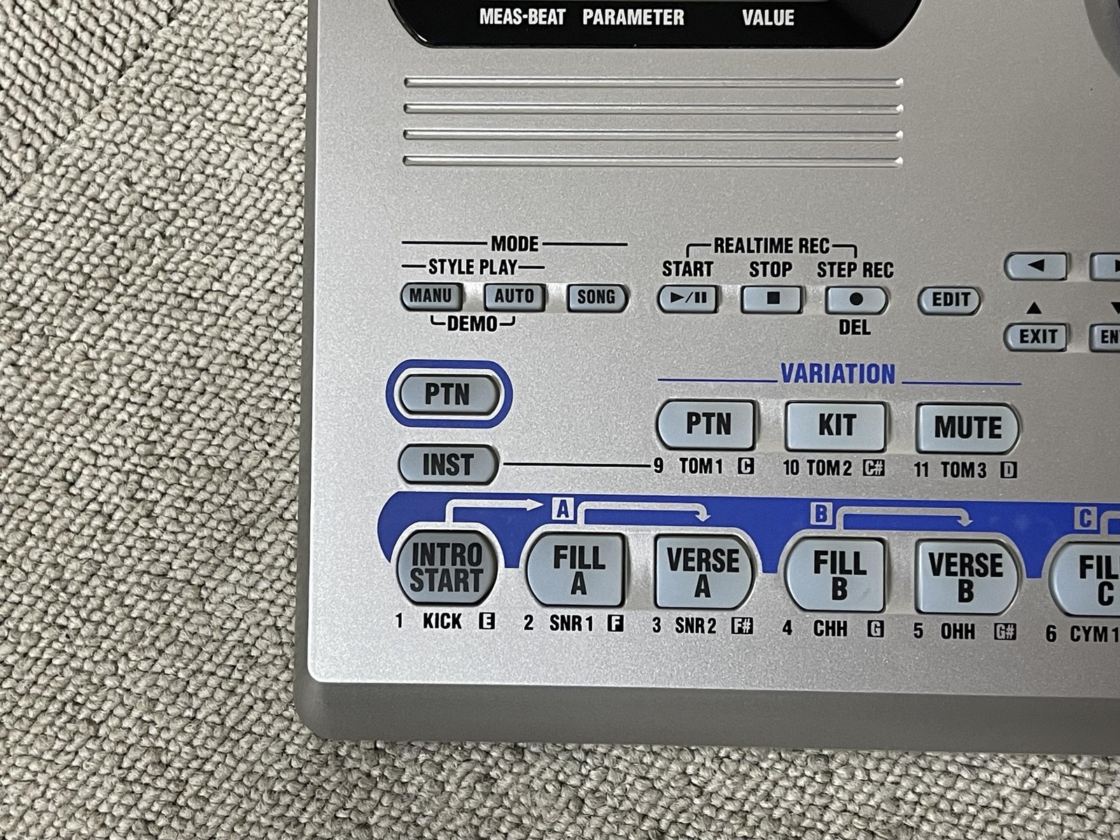 BOSS DR-3 Dr. Rhythm Drum Machine Digital Beat Maker MIDI TSC Used Excellent
