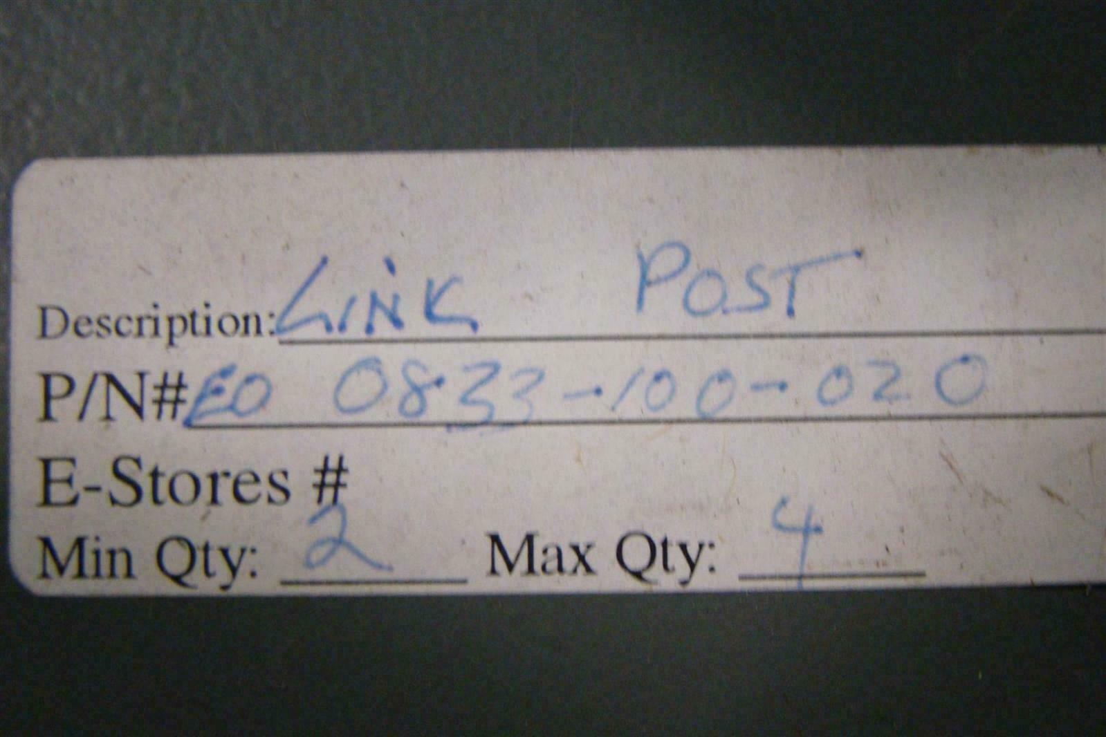 Fanuc Robotics Link Post E0 0833-100-020