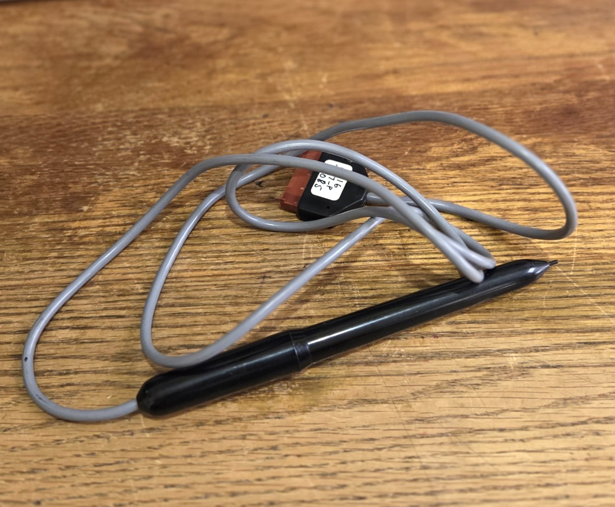 Vintage GTCO Wired Stylus Pen - For Data Pad System 0.10" Female Connector