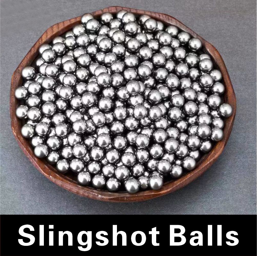 600pcs Precision 8mm Steel Shot Slingshot Ammo Ball Hunting Catapult Ammo Ball