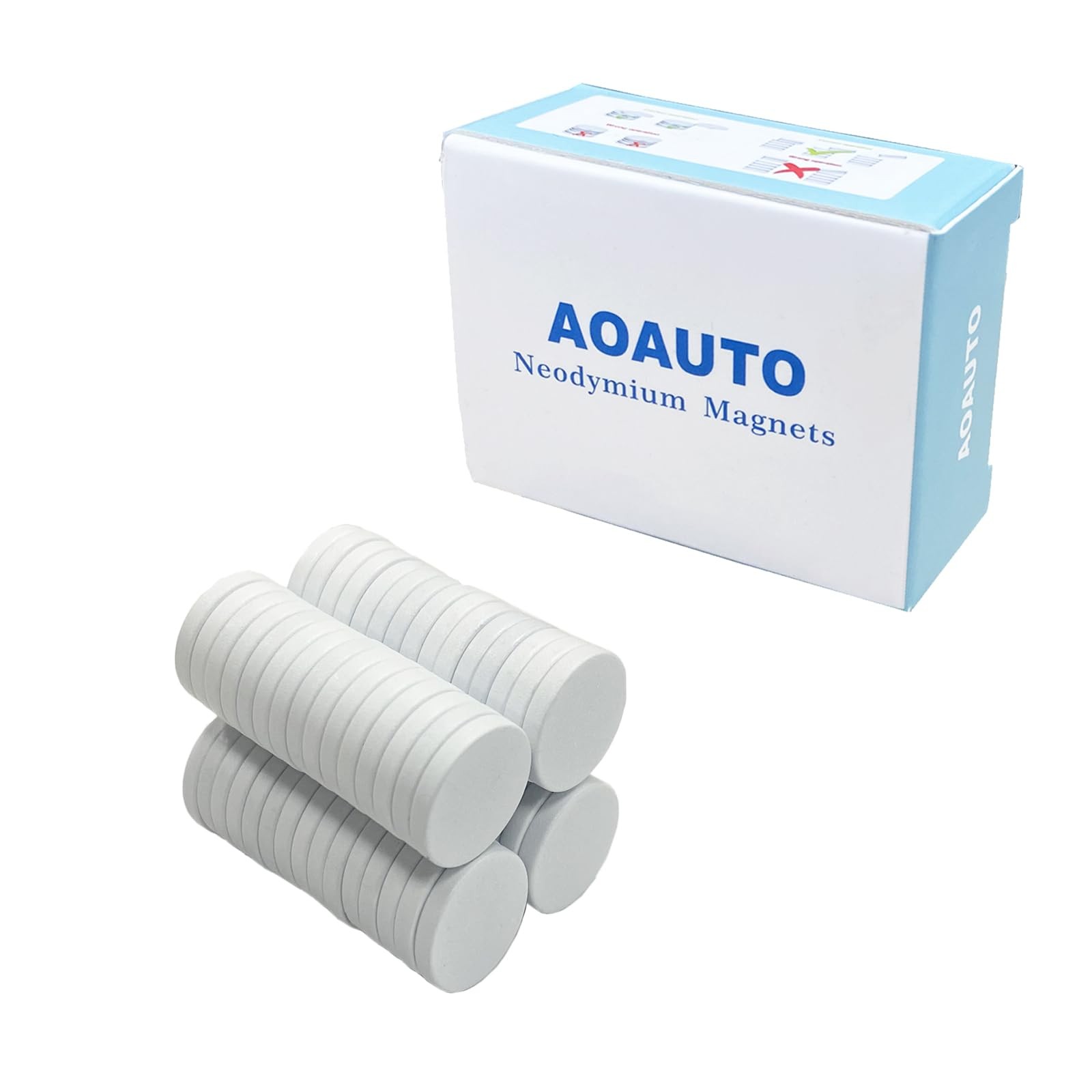 Small Neodymium Disc Magnets with Epoxy Coating,Waterproof Strong Mini Round ...