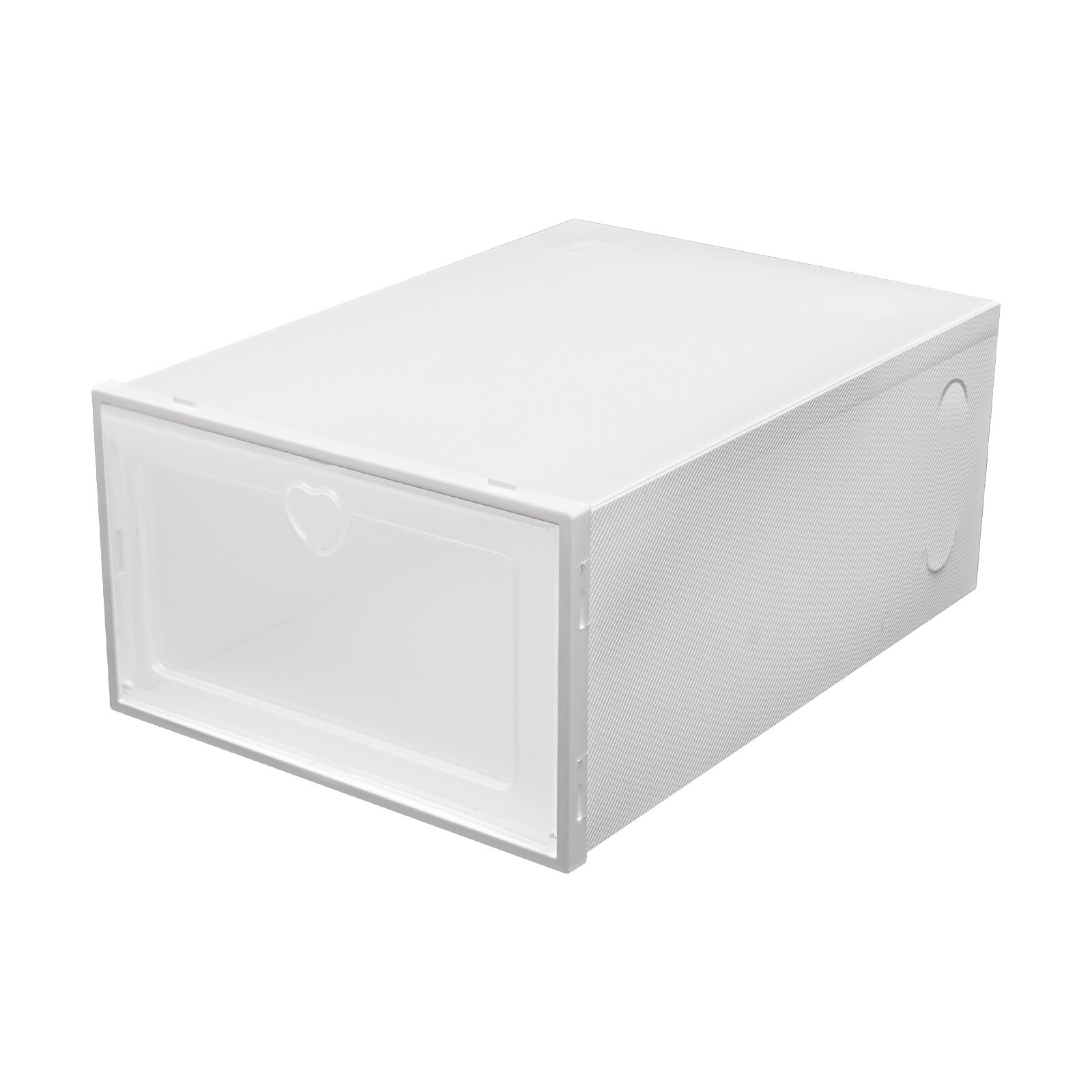 20 Pack Shoe Boxes Plastic Shoe Organizer for Closet Stackable Shoe Containers