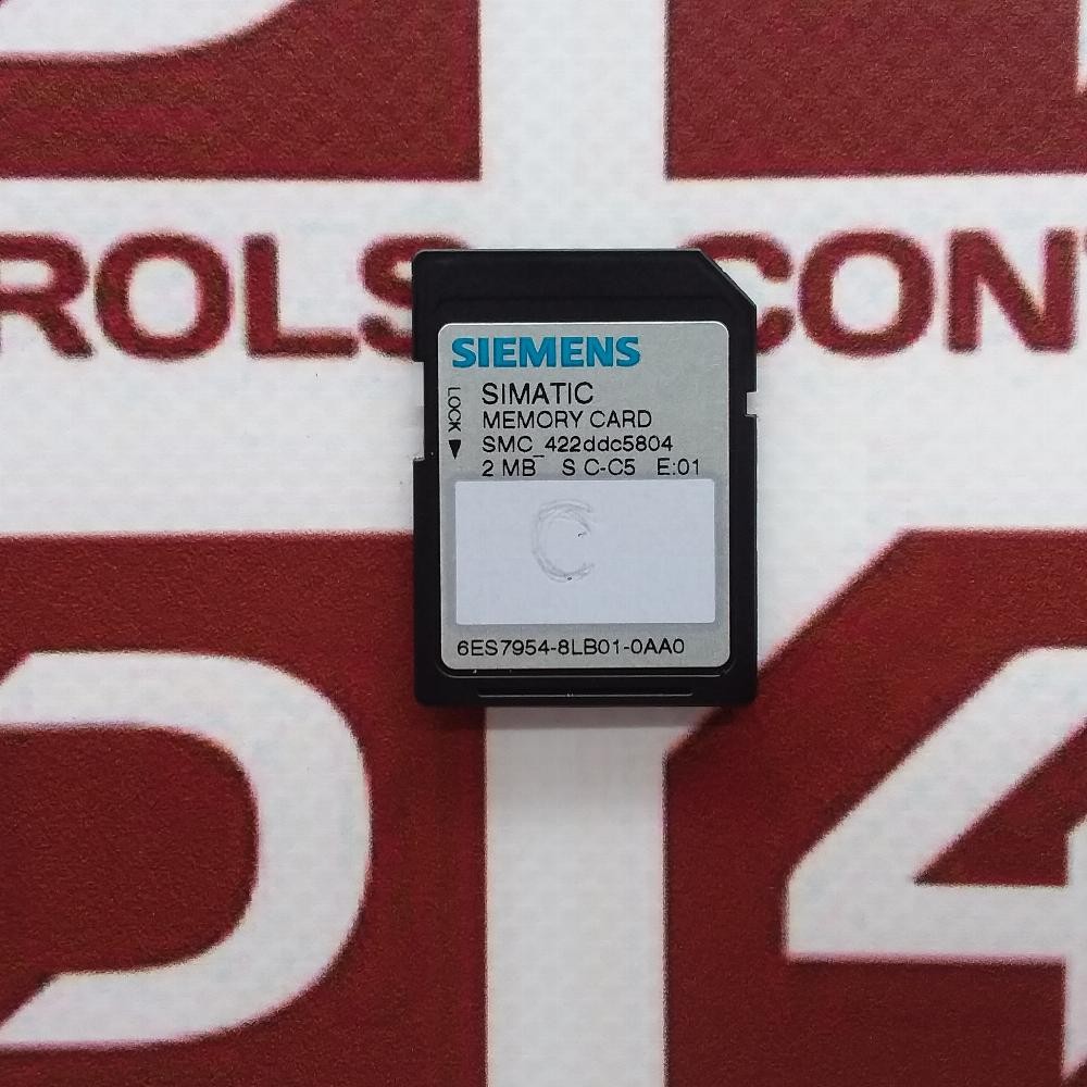 6ES7954-8LB01-0AA0 | Siemens | SIMATIC S7-1200 | Memory Card, Used