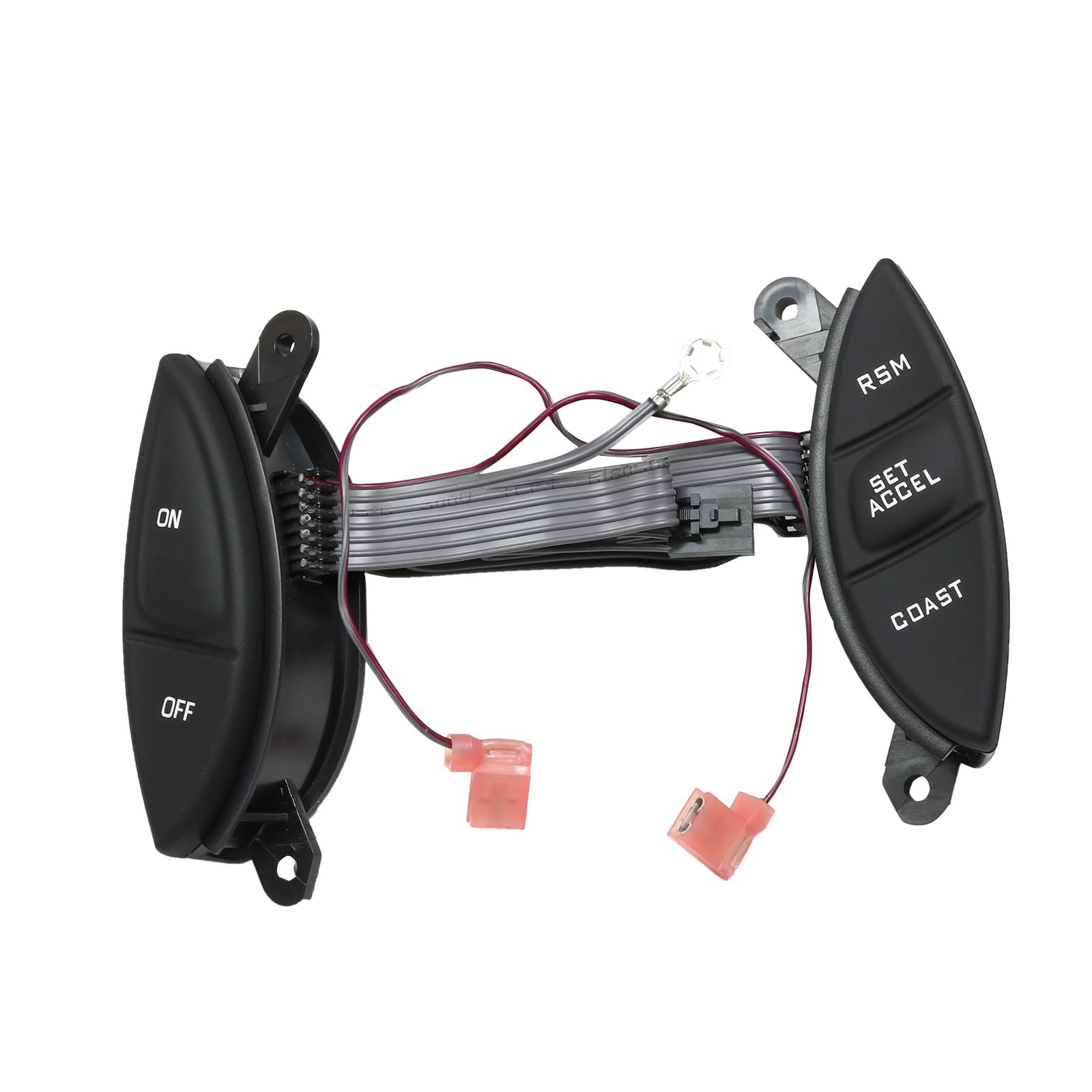 Steering Wheel Mounted Cruise Control Switch Button Kit Replacement for Ford ...