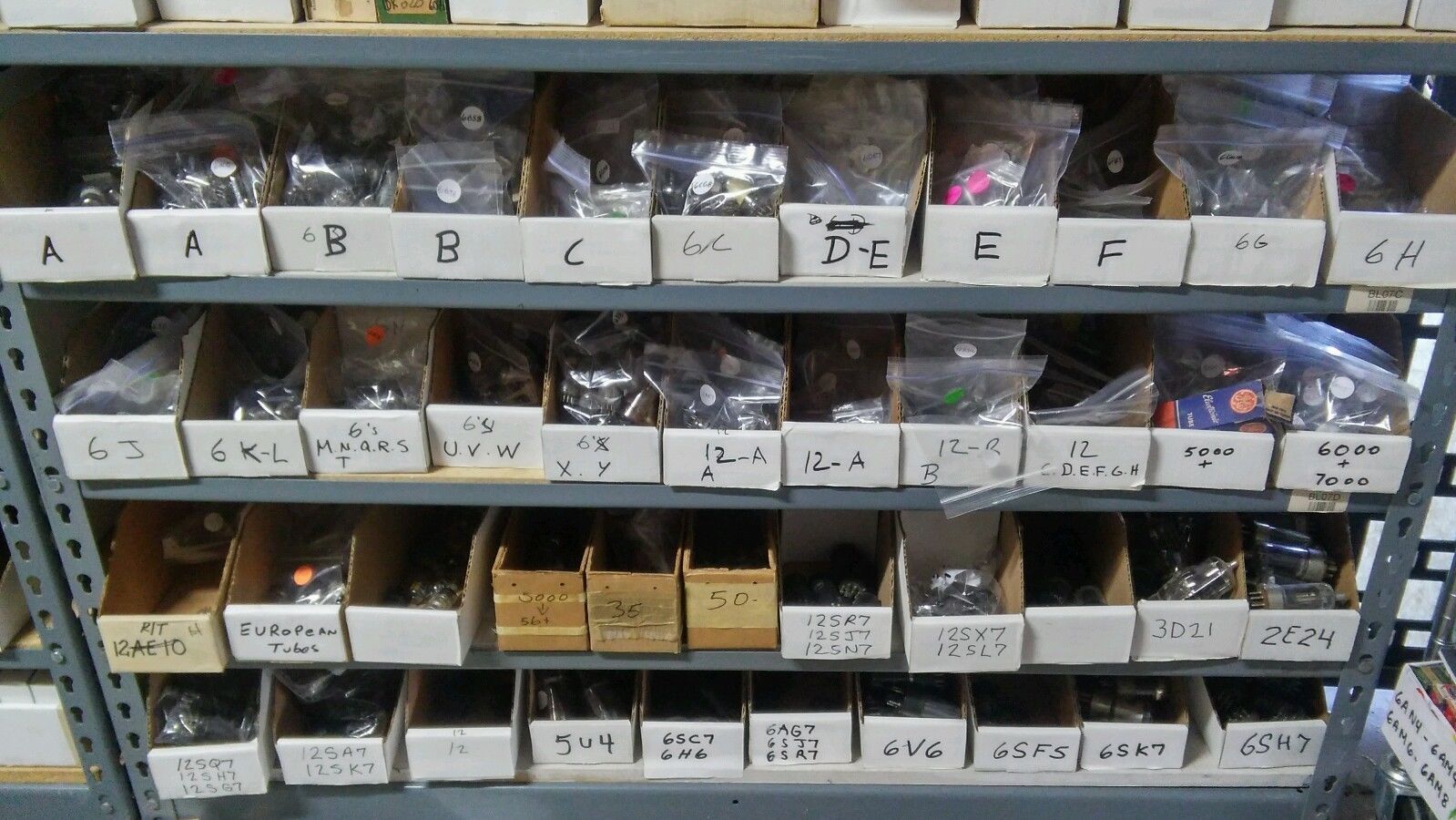 6AX4GT, 6L7, 6W4GT, 6BH11, 6AG7, 6R7, 6N7, 6BN11, 6BA11   Vacuum Tubes  #04