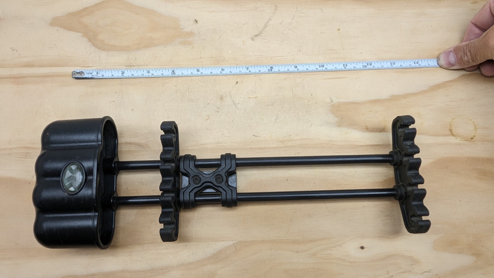 Crossbow butt stock black composite and Bear X quiver