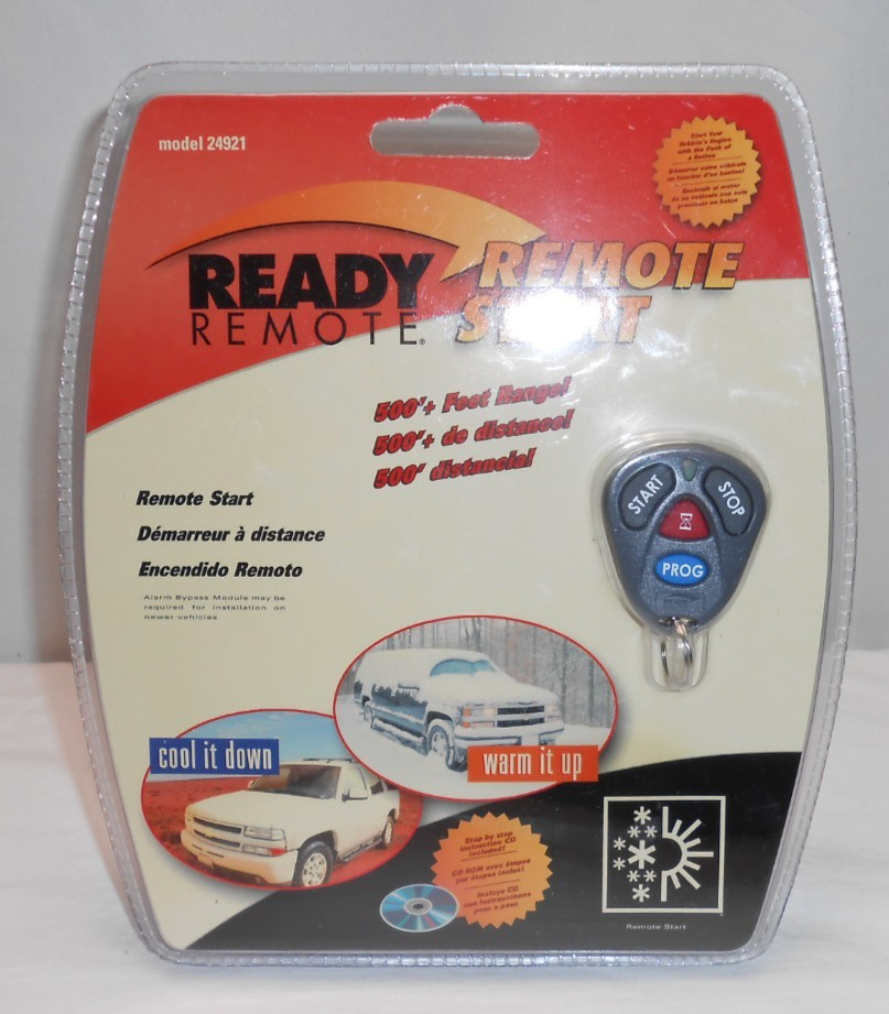 READY REMOTE START Car Remote Start System Model 24921 NEW SEALED