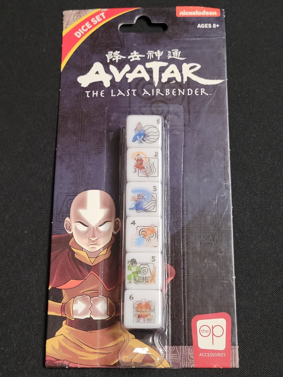 Avatar THE Last Airbender Dice Set (2021) Brand New Factory Sealed USA Novelty