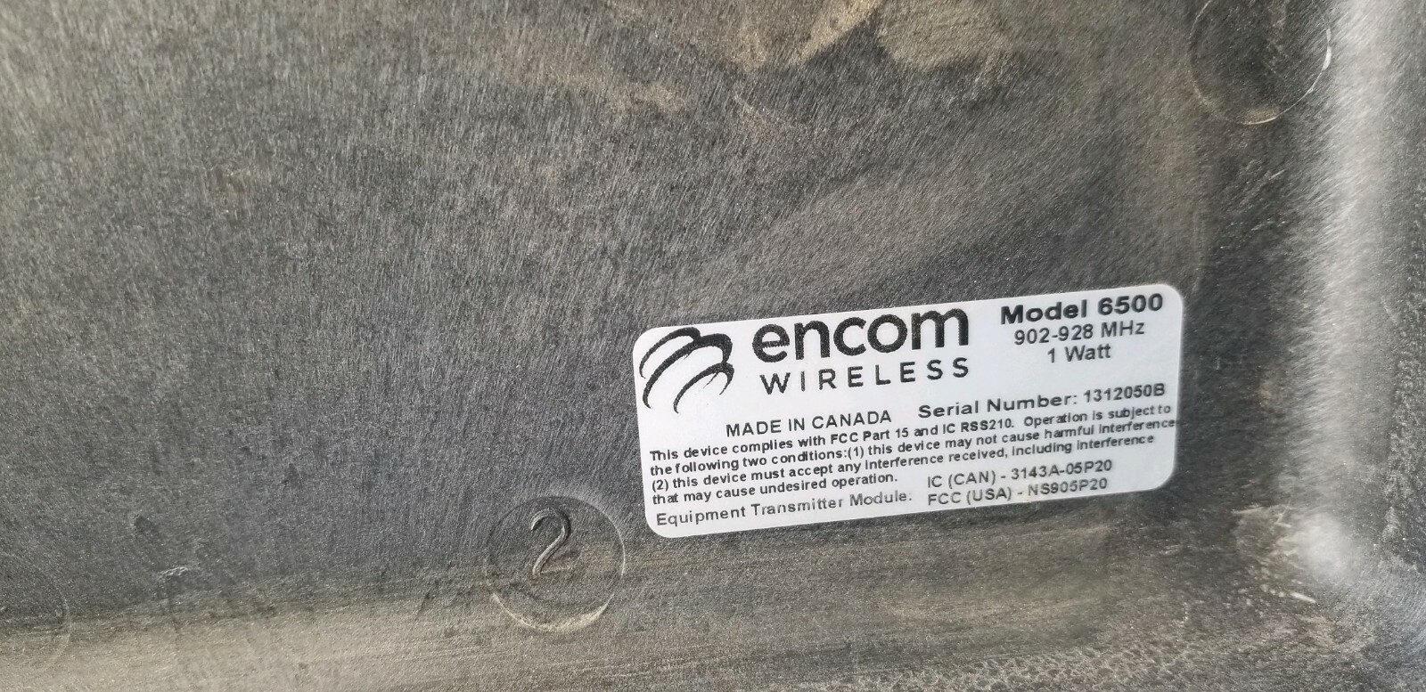 Encom Wireless Survey Kit. Model 6500 Never used
