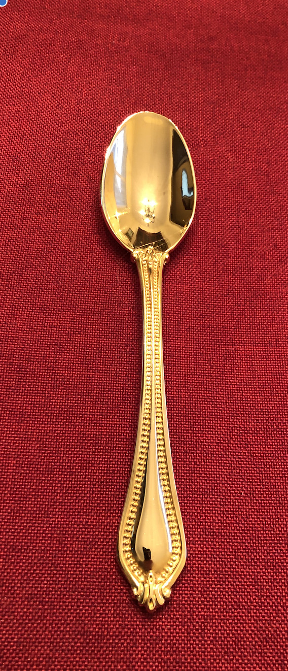 International Silver Co Yorkshire Bead Gold Electroplated Flatware Choice