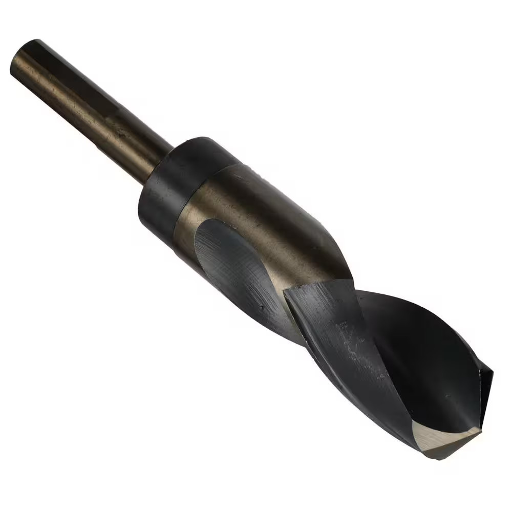 33/64 in. Contractor Grade Drill Bit w 1/2 in. 3-Flat Shank 135° Split Point NEW